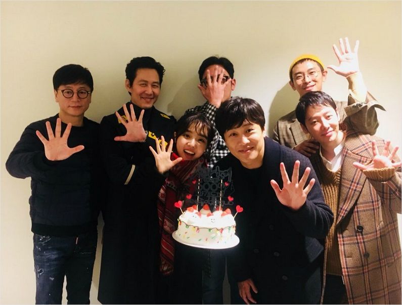 500만 관객 돌파 인증샷. (사진=롯데엔터테인먼트 제공)
