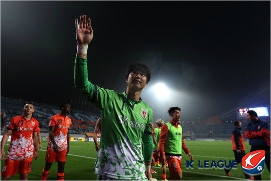 김호준. (사진=한국프로축구연맹 제공)