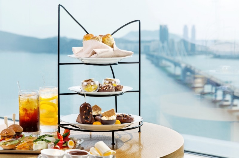 라운지 애프터눈 티세트 (사진=파크 하얏트 부산)