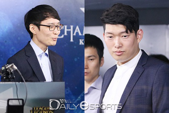 '제파' 이재민 코치(왼쪽)과 '코멧' 임혜성 코치.