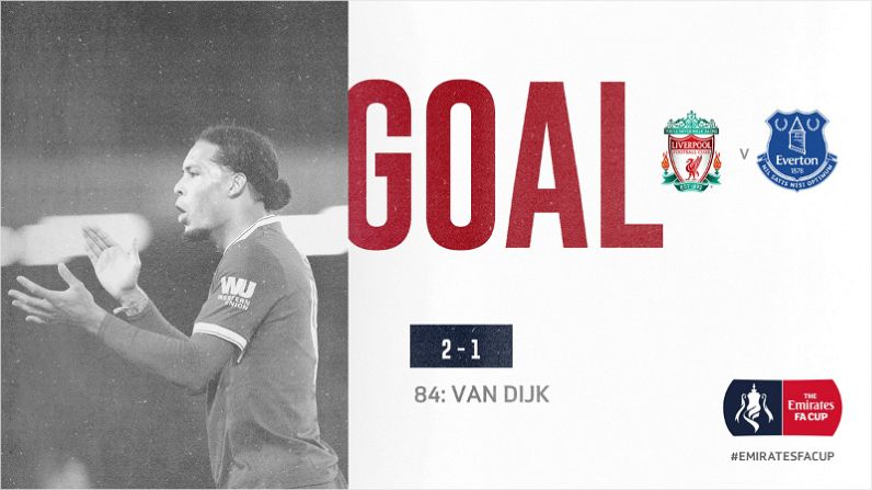 피르힐 판데이크. (사진=FA컵 트위터)