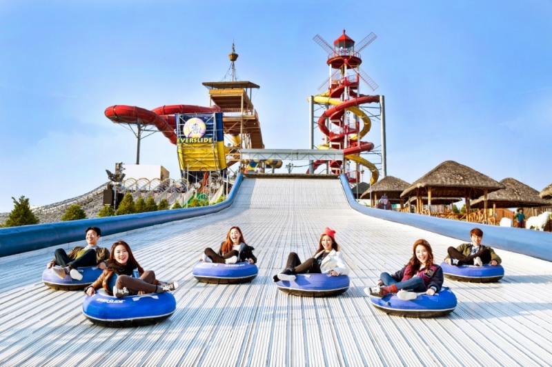 원마운트 스노우파크 루프가든 썰매.(사진= 원마운트 )