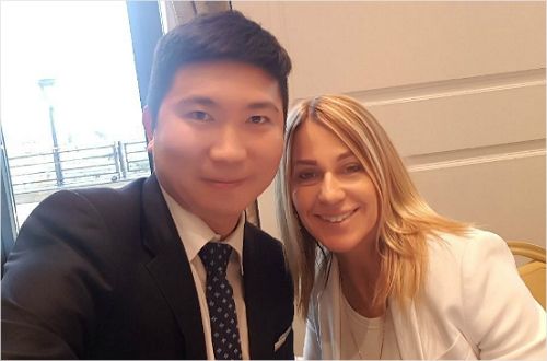 유승민 ioc 선수위원과 이신바예바 ioc 선수위원