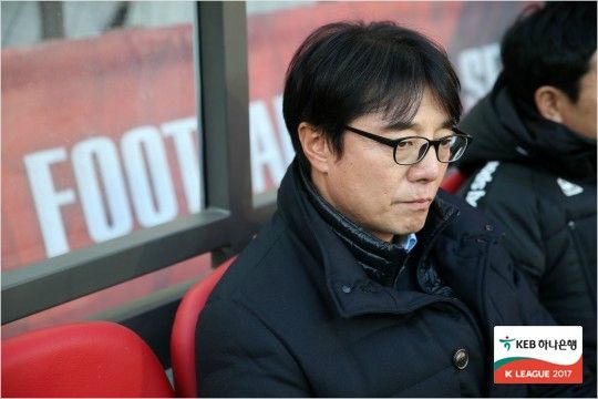 FC서울 황선홍 감독. (사진=한국프로축구연맹 제공)