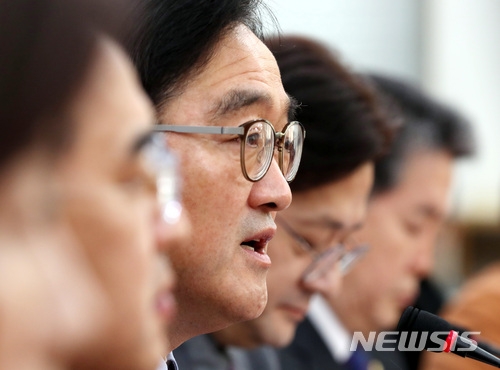 우원식 더불어민주당 원내대표(사진=뉴시스)