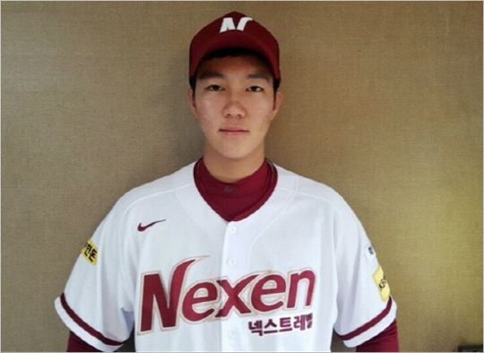넥센 역대 최고액 신인 안우진.(자료사진=넥센)