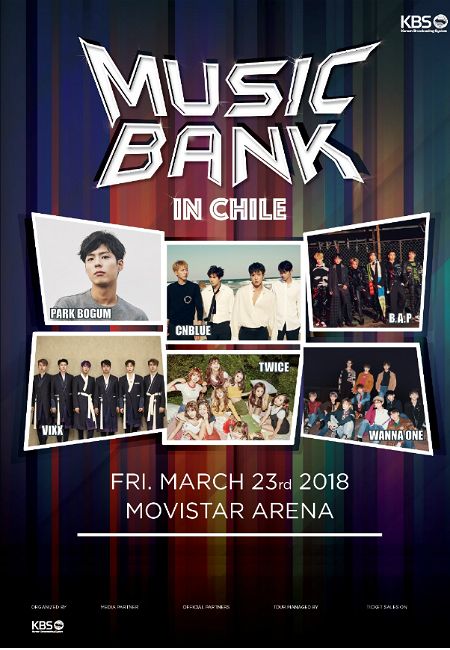 '대세' 워너원·박보검, 칠레 간다