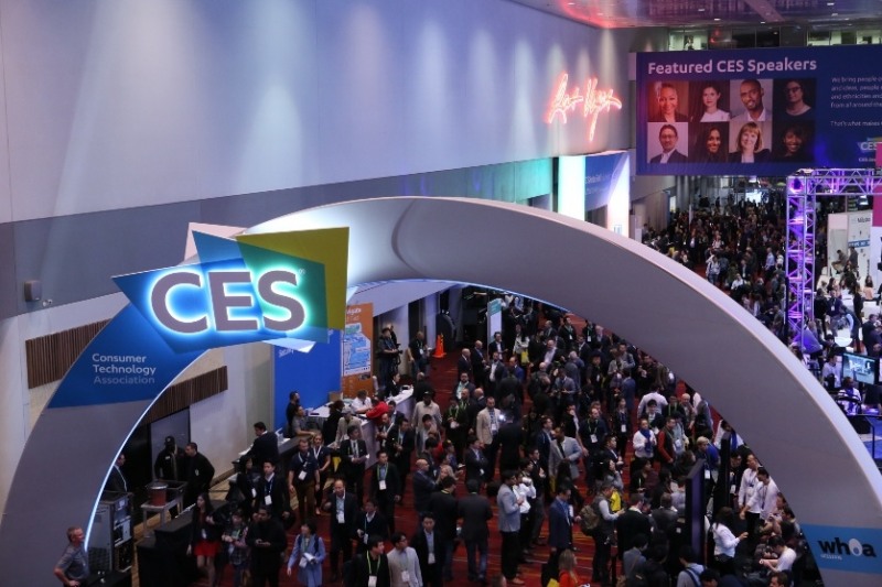 CES 2018 행사장