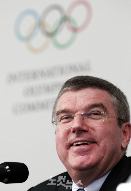 토마스 바흐 국제올림픽위원회(IOC) 위원장.(자료사진=윤성호 기자)