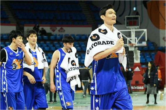 은퇴를 앞두고 마지막 올스타전에 나서는 김주성. (사진=KBL 제공)