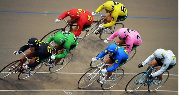 경륜선수들의 경기모습. (사진-경륜운영본부)