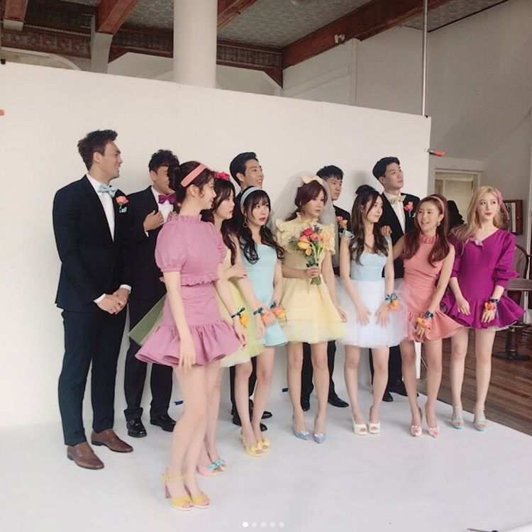 정아와 정창영의 웨딩 화보 (사진=정아 인스타그램)