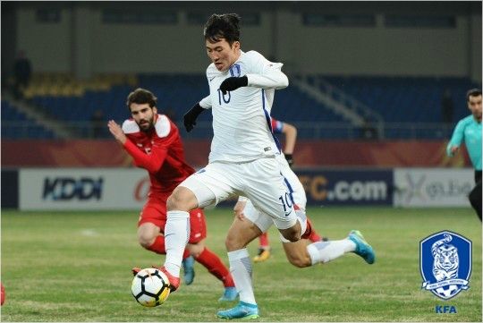 객관적인 전력 면에서 우세가 유력했던 시리아와 조별예선 2차전이지만 기대 이하의 경기력과 적절한 대처가 나오지 않으며 무기력한 0-0 무승부에 그쳤다.(사진=대한축구협회 제공)
