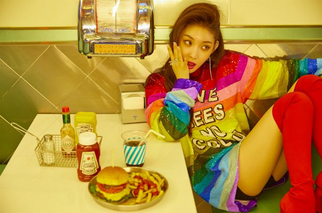 청하 "선미·수지·보아…선배들에게 많이 배울래요"