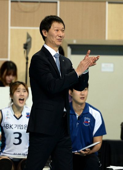IBK기업은행 이정철 감독. (사진=한국배구연맹 제공)