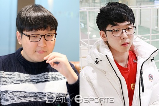 bbq 올리버스의 '트릭' 김강윤(왼쪽)과 '이그나' 이동근.