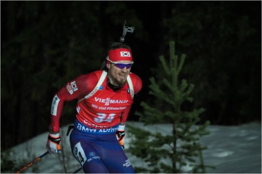 귀화 선수인 바이애슬론의 티모페이 랍신. (사진=대한바이애슬론연맹 제공