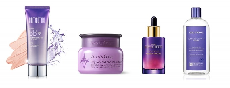 올해의 컬러 '울트라 바이올렛' 뷰티템 '봇물'