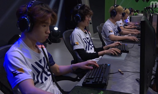 뉴욕 엑셀시어. (사진=오버워치 리그 중계 캡처)