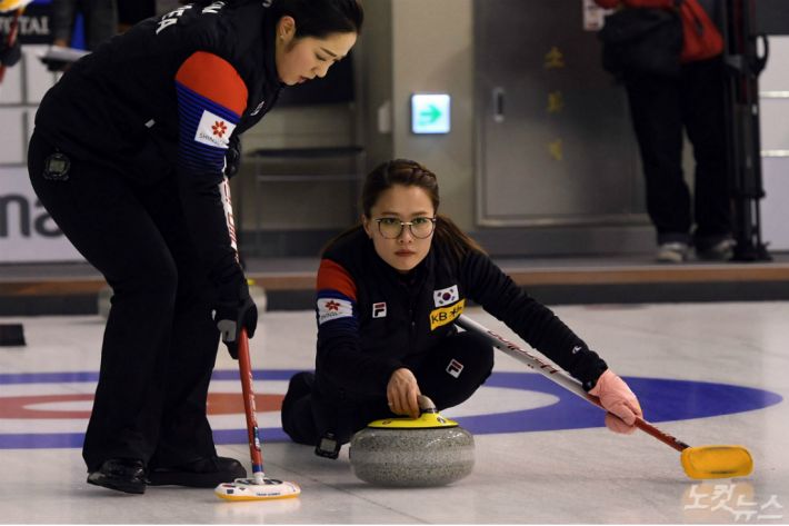 한국 여자컬링 대표 선수들. (사진=자료사진)