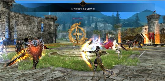 장원전 진행 모습