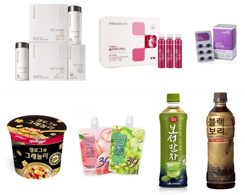 새해 첫 다이어트 시작…칼로리 줄인 간식과 차 음료 인기