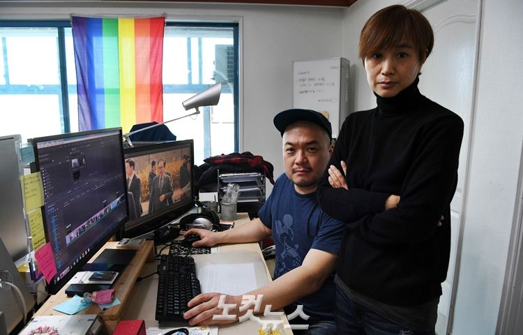 25일 개봉한 영화 '공동정범'의 이혁상-김일란 감독 (사진=황진환 기자)