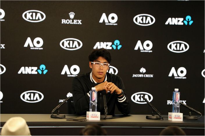 정현. (사진=대한테니스협회 제공)