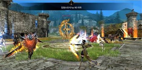 대규모 집단 전투 '장원 쟁탈전' 이미지