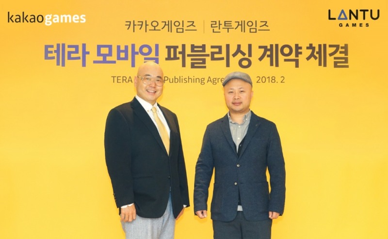 카카오게임즈-란투게임즈, 테라 모바일 국내 퍼블리싱 계약 체결