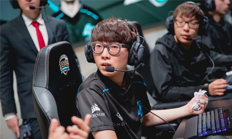 CLG의 정글러 '레인오버' 김의진(사진=라이엇게임즈 제공).