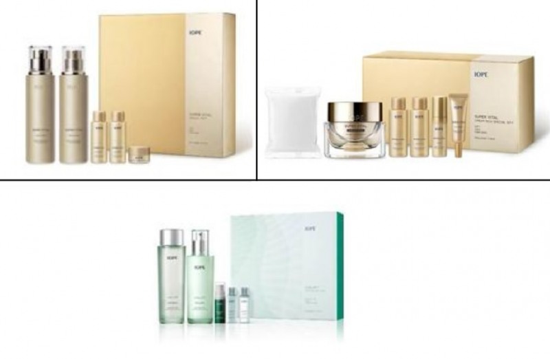 눈길잡는 아이오페 ‘슈퍼바이탈 2종·슈퍼바이탈 크림’ 선물세트