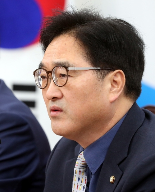 우원식 더불어민주당 원내대표(사진=뉴시스)