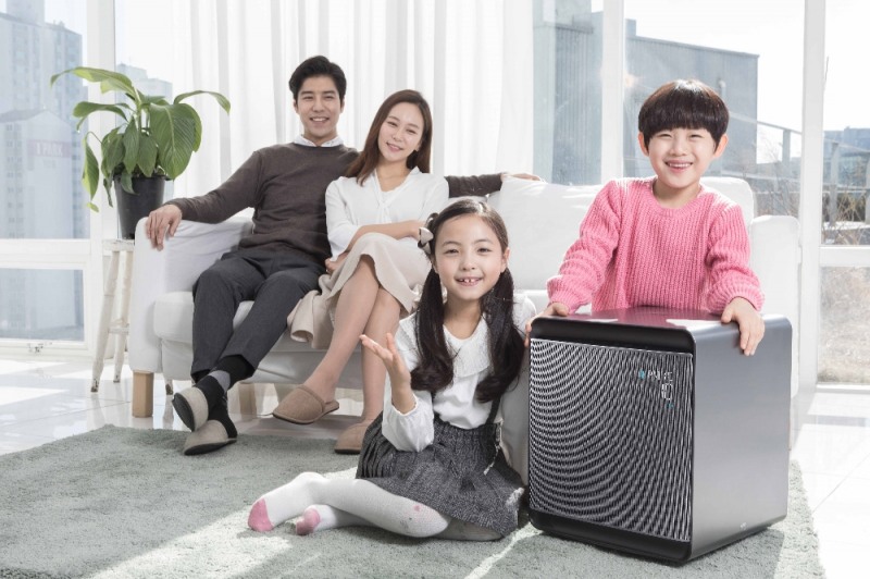 모듈형 공기청정기 삼성 큐브 (사진=삼성전자)