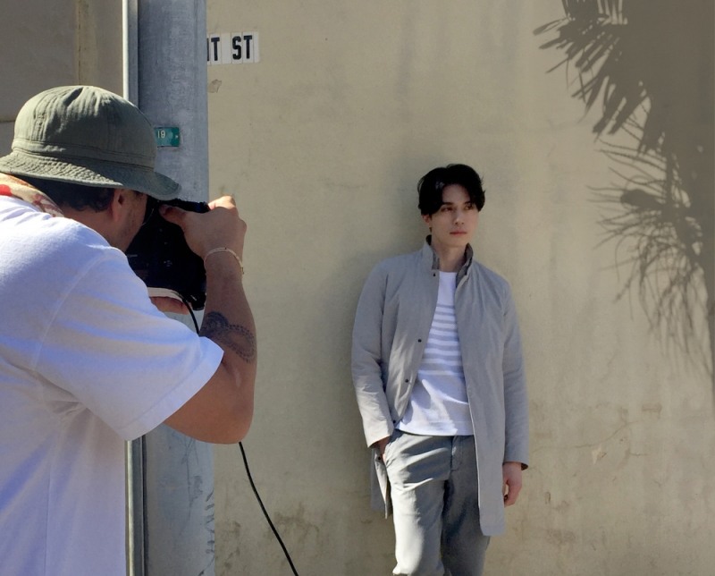 세정 브루노바피, 2018 SS시즌 화보 촬영 현장 공개