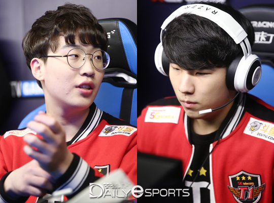 SK텔레콤, 연패 끊은 '트할'-'블라썸' 조합 선발 기용