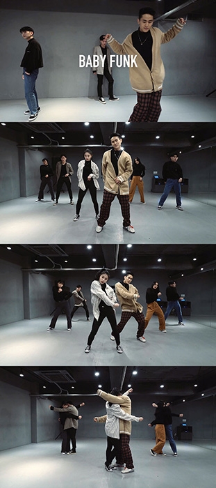 나얼 세번째 싱글 ‘BABY FUNK’, 원밀리언 댄스 스튜디오 클래스 영상서 등장 관심