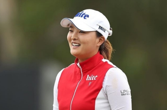 호주여자오픈에서 우승을 차지한 고진영. 사진=LPGA 공식 SNS