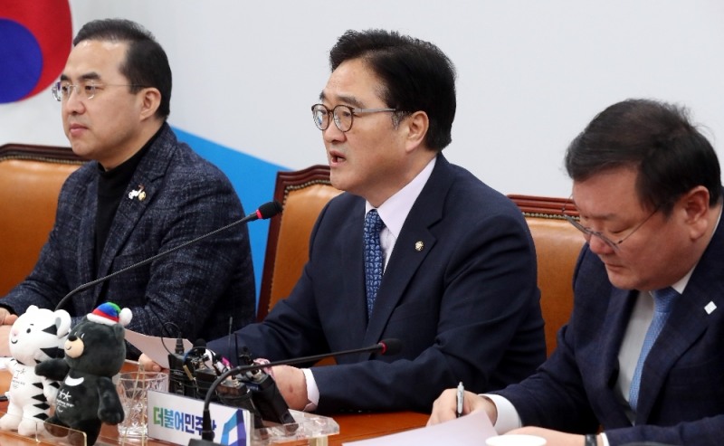 더불어민주당 우원식 원내대표(사진=뉴시스)