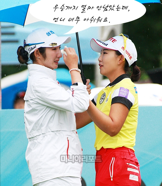66-68타를 이틀동안 치고도 마지막날에 교통사고 후유증으로 기권을 해야만 했던 배선우.
