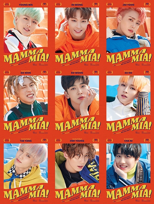 컴백 앞둔 신계 SF9, ‘MAMMA MIA!’ 재킷 최초 공개…‘역대급 발랄美’ 기대