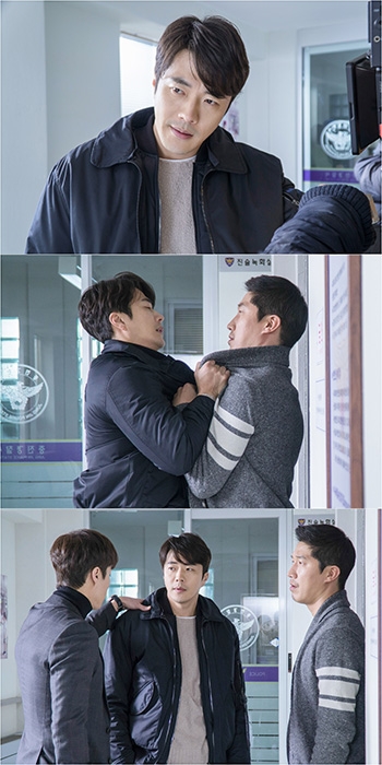 ‘추리의 여왕 시즌2’ 권상우, 경찰서 '으르렁 케미' 선봬