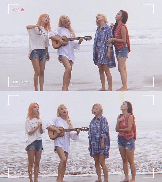 마마무 솔라, 자작곡 '별 바람 꽃 태양' 티저 영상 '깜짝' 공개