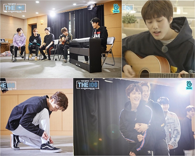 더보이즈, 웹 예능서 자작곡 최초 공개…프로듀싱 실력 '눈길'