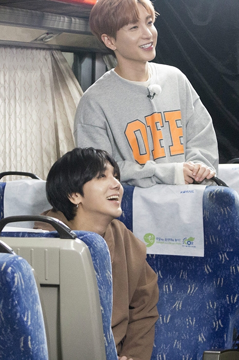 슈퍼주니어 단독 예능 프로그램 ‘슈퍼TV’, 기차여행 5회 스틸 컷 공개