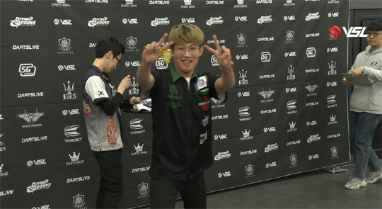 첫 출전과 동시에 본선에 오른 조경원.(사진=VSL 중계 캡처)