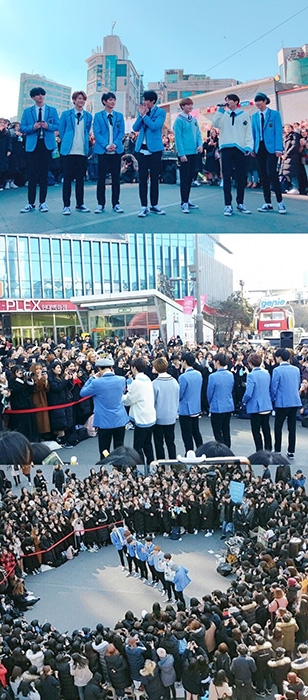 보이그룹 빅톤, ‘버스킹 프로젝트’ 첫번째 공연 성황리 종료