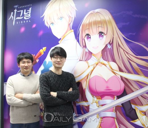 신스타임즈 이종윤 PD(왼쪽) 박형규 이사(오른쪽)