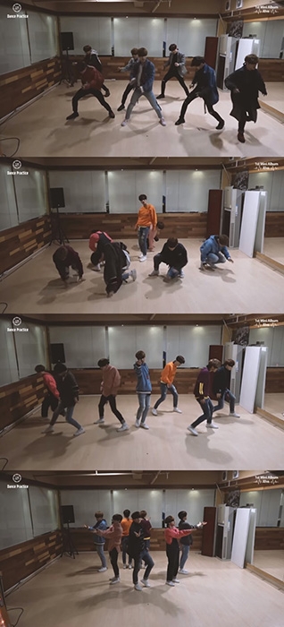 "안대 써도 퍼펙트" …타겟, ‘Awake’ 안무 연습 영상 공개