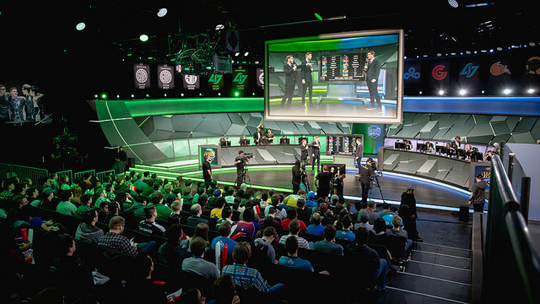 북미 LCS 전경.(사진=라이엇게임즈 제공)